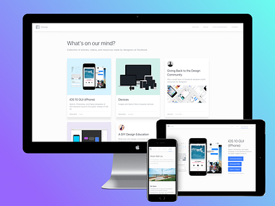 Facebook Design by Robin Clediere for Design at Meta on Dribbble