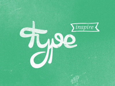 Typeinspire logo blog hand lettering logo tumblr type