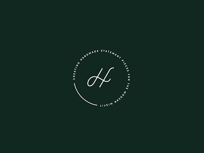 Hermana Secondary Logo branding clean design illustrator logo mark minimal second logo secondary logo secondary mark typography vector