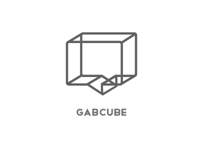 Day 10: GabCube 3d company cube design gab gabcube line logo wire