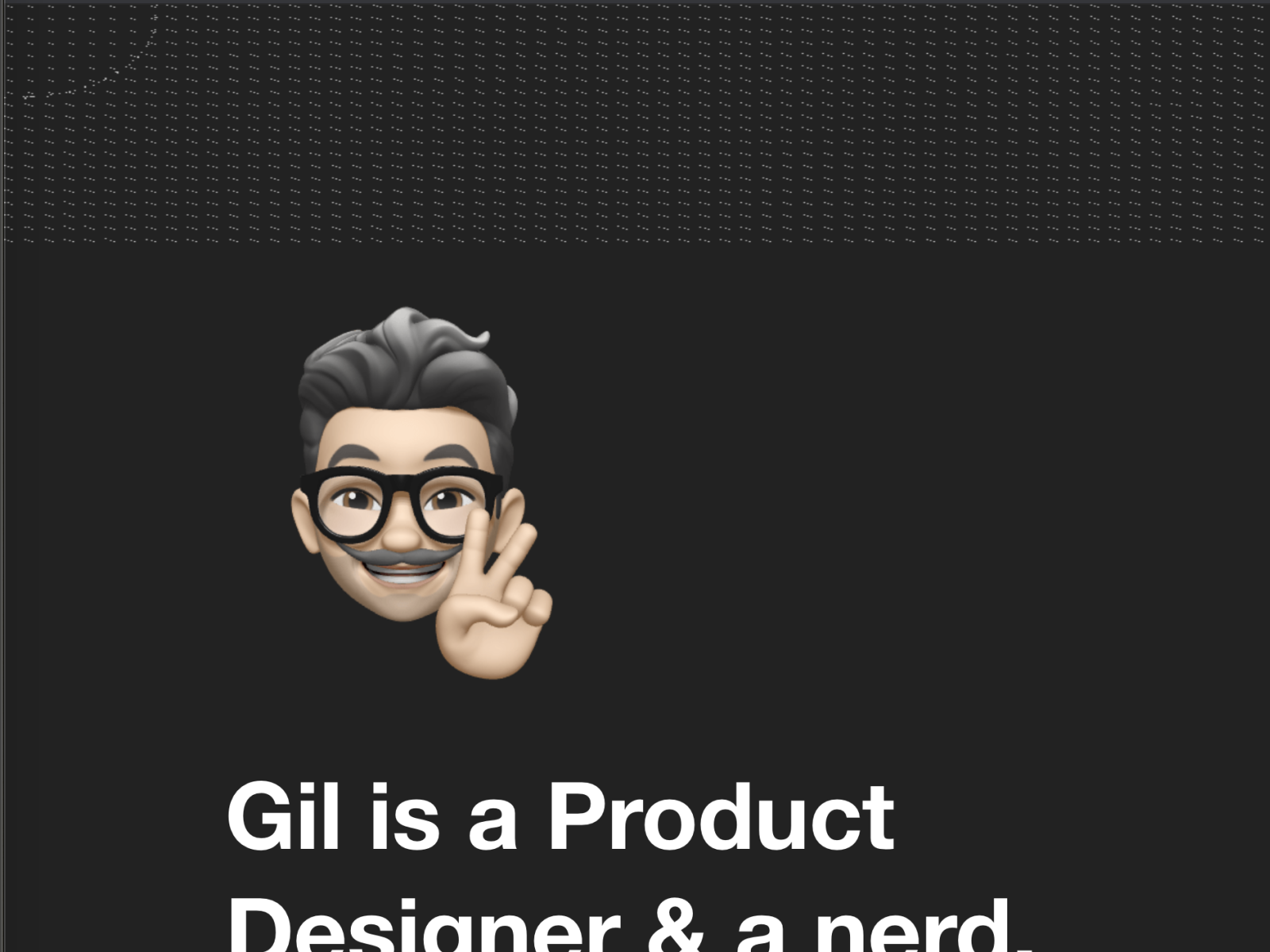 Gilbertolenzi.com - portfolio redesign by Gilberto Lenzi on Dribbble