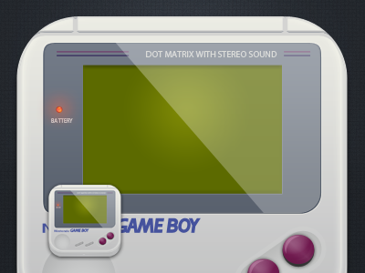 Game Boy Icons Wip game boy game icons icons ios nintendo retro gaming