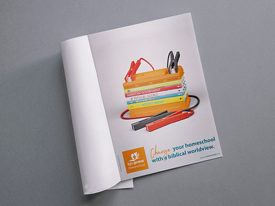 BJU Press Homeschool Ad Campaign 3d model 3d modeling advertising blender3d