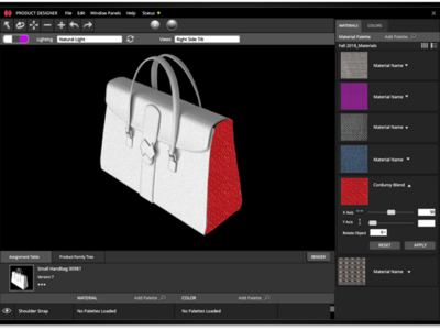 3D Product Design Tool app design ui ux