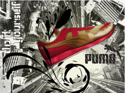 Puma Brochure branding design