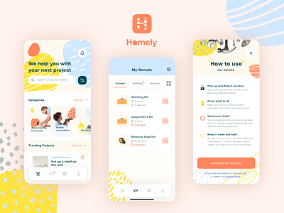 Homely - Home Tool Rental App