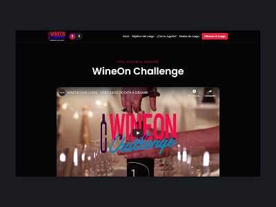 WineOn | Website, UI/UX design landing page ui ux web