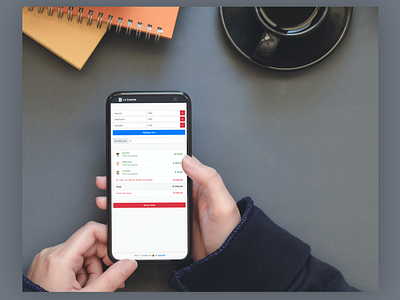 La Cuenta | App app ui ux web