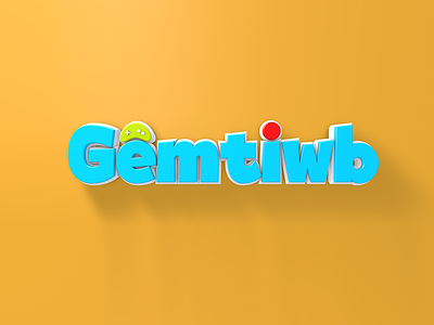 Gêmtiwb Logo child cinema4d console controller games kids logo play
