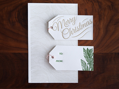 Christmas Tags christmas christmas tags cotton labels letterpress tags