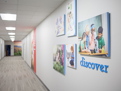 Preschool Hallway Design discover gallery canvas interior preschool wall decor