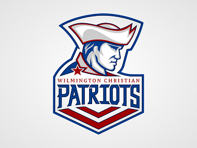 WCA Patriots Athletic Logo athletic logo logos patriot patriots