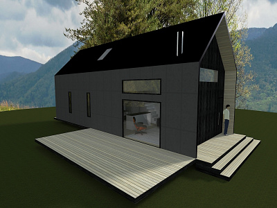 House Design architecture house modern sketchup