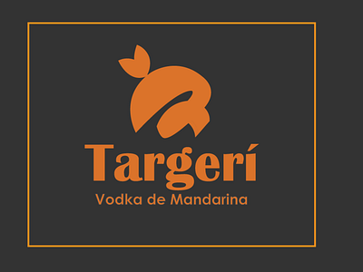 Targerí: Vodka de Mandarina (Tangerine Vodka) adobe illustrator branding design graphic design icon icon design illustration logo logo design logo design concept photoshop typography