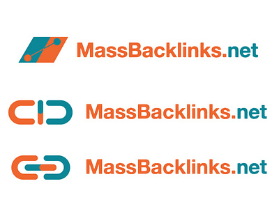 MassBackLinks Logo Proposals adobe illustrator branding design graphic design icon design logo logo design logo design concept typography vector