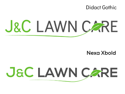 J&C Lawn Care (proposal 2) adobe illustrator branding design graphic design icon icon design logo logo design logo design concept typography