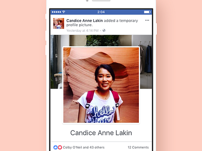 Facebook Profile Picture Frame Designs Themes Templates And Downloadable Graphic Elements On Dribbble