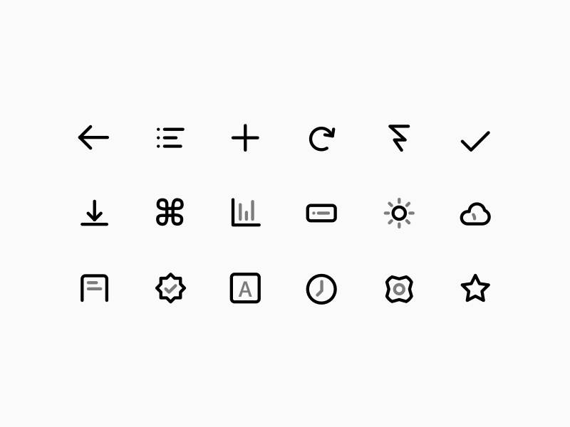 Prompts app icons