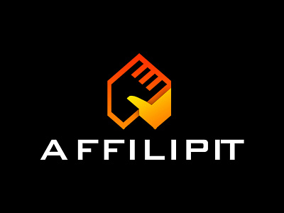 Logo design for Affilipit branding logo