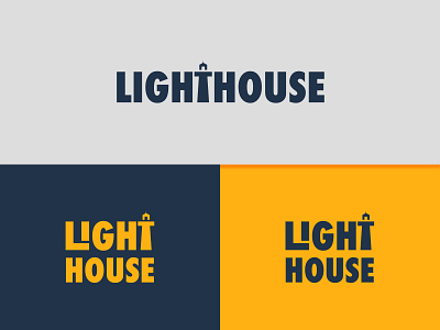 Lighthouse best branding clever concept designs fonts graphic design icon illustration lighthouselogo logo mark monogram symbol typographic logo vector wordmark yellow