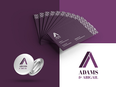 Fashion Brand logo brand business card colors creative dribble elegent fashion fashionable flat font graphic design illustration logo design minimal pin presentation purple serif symbol vector