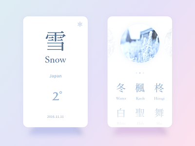 Snow Interface Concept