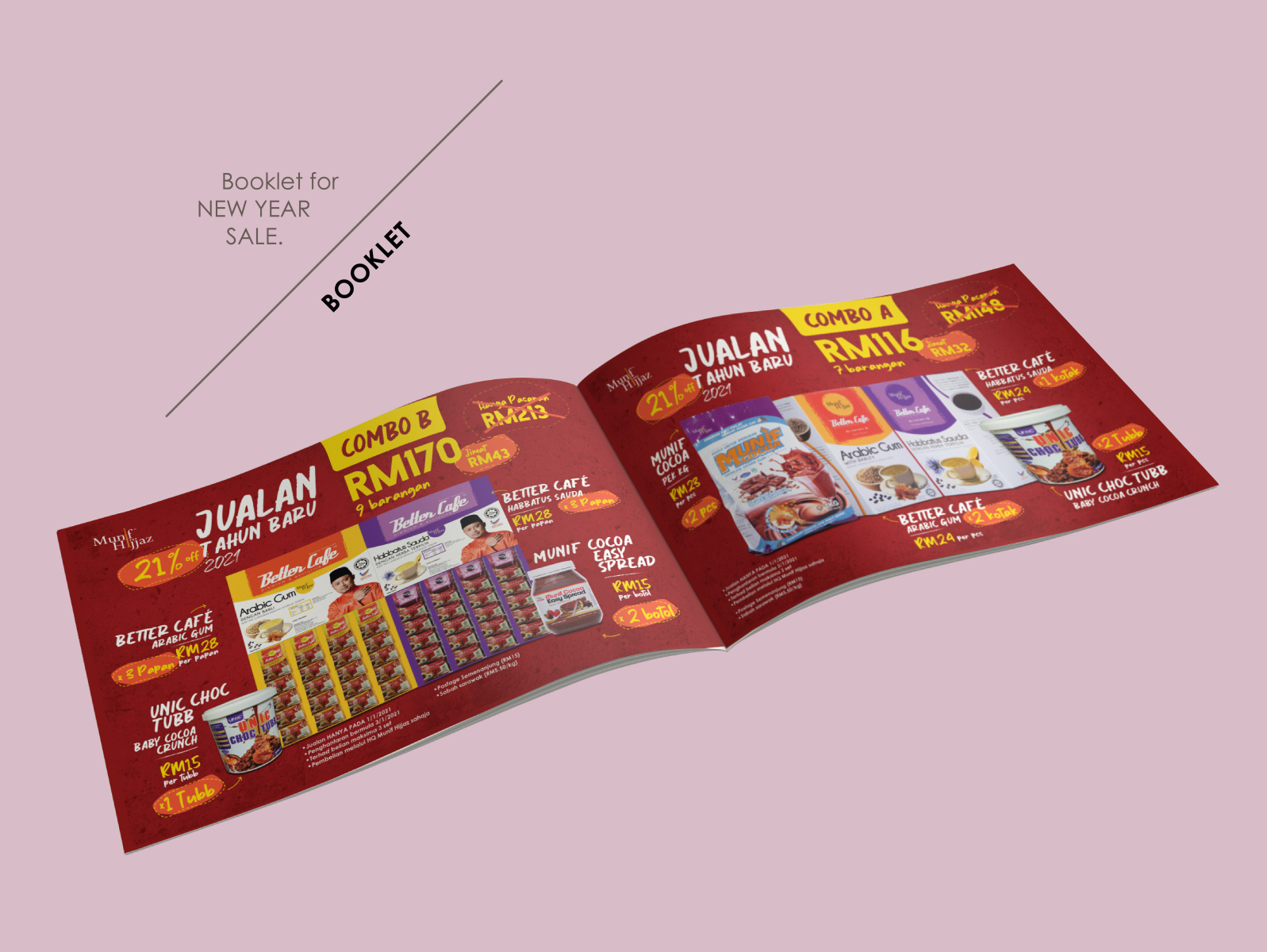 BOOKLET | Sales by Hasbi Saleh on Dribbble