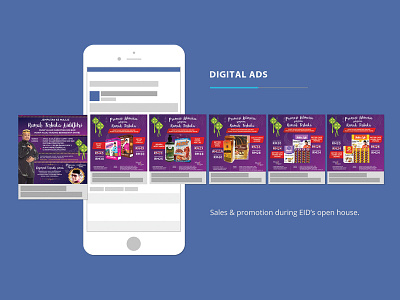 Digital Ads | Social Media 1:1 carousel digital ads eid facebook social media thread whatsapp