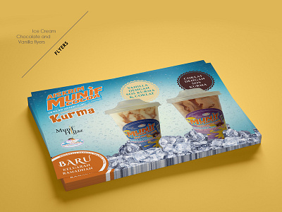 Flyers | Ice cream poster chocolate design flyer design flyers icecream poster poster design vanilla