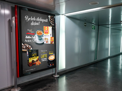 Billboard | Coffee Beverages beverages billboard branding indoor