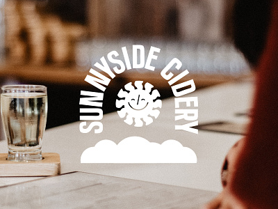 sunnyside cidery — branding branding cider brand cidery food and beverage graphic design illustration logo packaging sunny