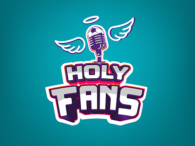 Holy Fans Brand branding logo podcast sports