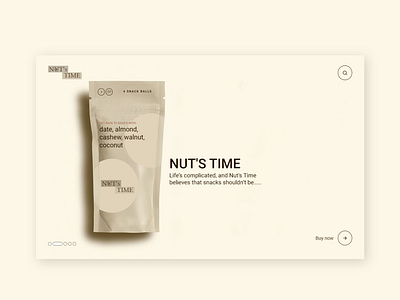 Nut's Time Concept branding flat icon minimal ui ux web