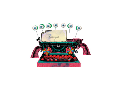 Typewriter illustration