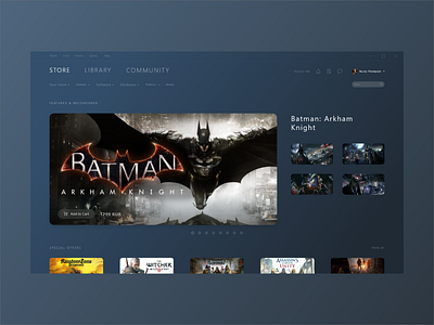 Steam UI Redesign