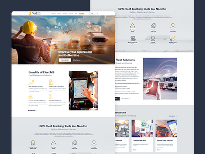 Fleet Management Website Ideas