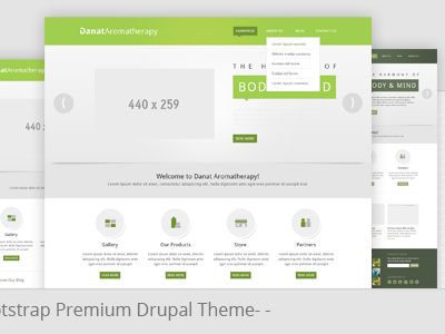 Danat - Responsive Drupal Theme drupal drupal themes premium drupal theme