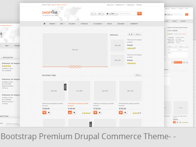 Shopfine - Responsive Drupal Theme best drupal themes drupal drupal themes premium drupal theme