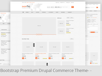 Shopfine - Responsive Drupal Theme