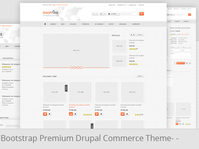 Shopfine - Responsive Drupal Theme drupal drupal themes premium drupal theme best drupal themes
