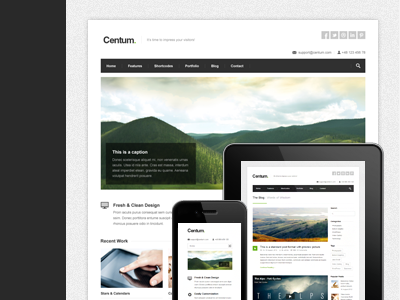 Centum - Premium Responsive Drupal Theme