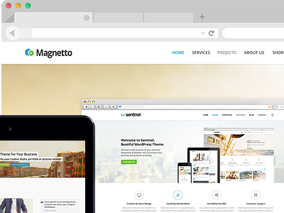 Magnetto - Best Drupal Theme