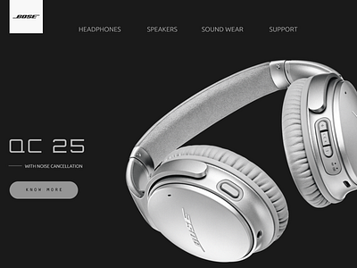 Bose Website Redesign