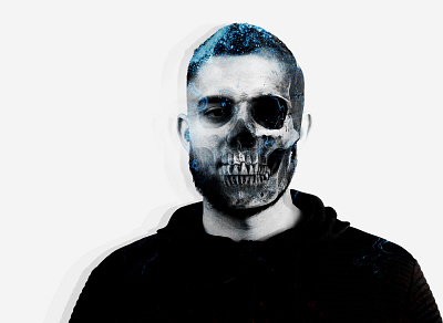 Skull Edit art brand design designer logo photoshop self portrait skull skull art texture