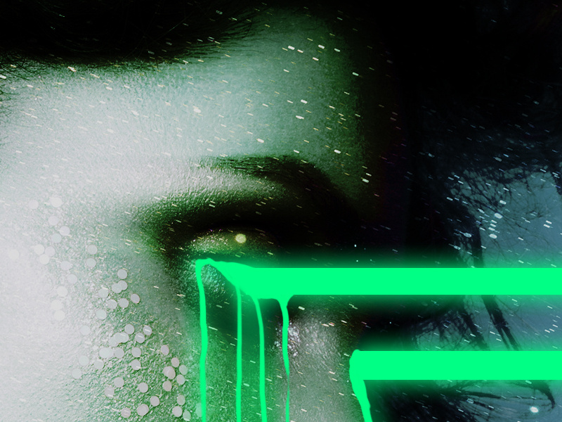 Girl Glow artsy art illusion space designer distortion model girl design photoshop