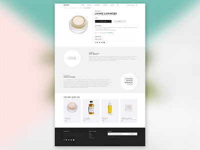 Lifestyle Website_product page