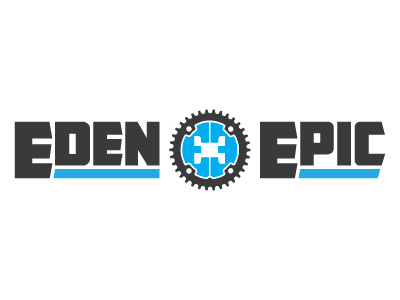 Eden Epic Logo Final bike race eden epic logo logo design sprocket