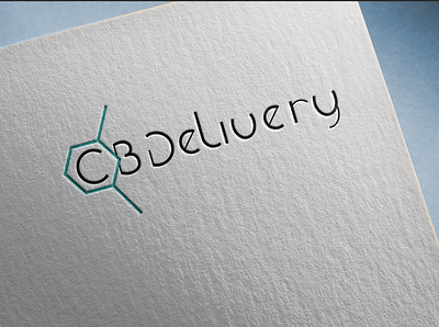 CBDelivery logo cbd logo idea identity illustrator logo logodesign logos