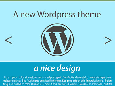 Blue Theme Web Design