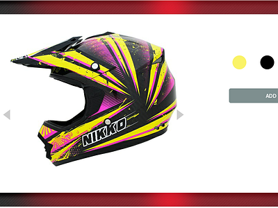 Nikko Helmets eCommerce Website